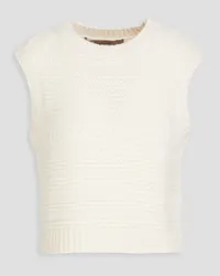 Enza Costa Cashmere vest - White White