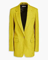 Dries van Noten Cloqué blazer - Yellow Yellow