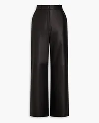 Loulou Studio Noro leather wide-leg pants - Black Black