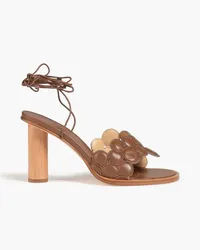 A.W.A.K.E. Iris leather sandals - Brown Brown