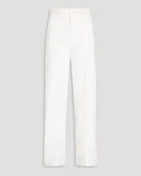 Frame Denim High-rise wide-leg jeans - White White