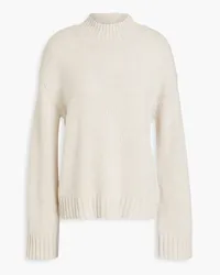 Chinti & Parker Wool and cashmere-blend turtleneck sweater - Neutral Neutral