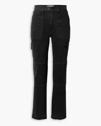 SLVRLAKE Savior high-rise straight-leg jeans - Black Black