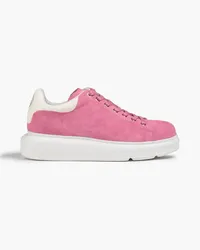 Australia Luxe Leen suede sneakers - Pink Pink