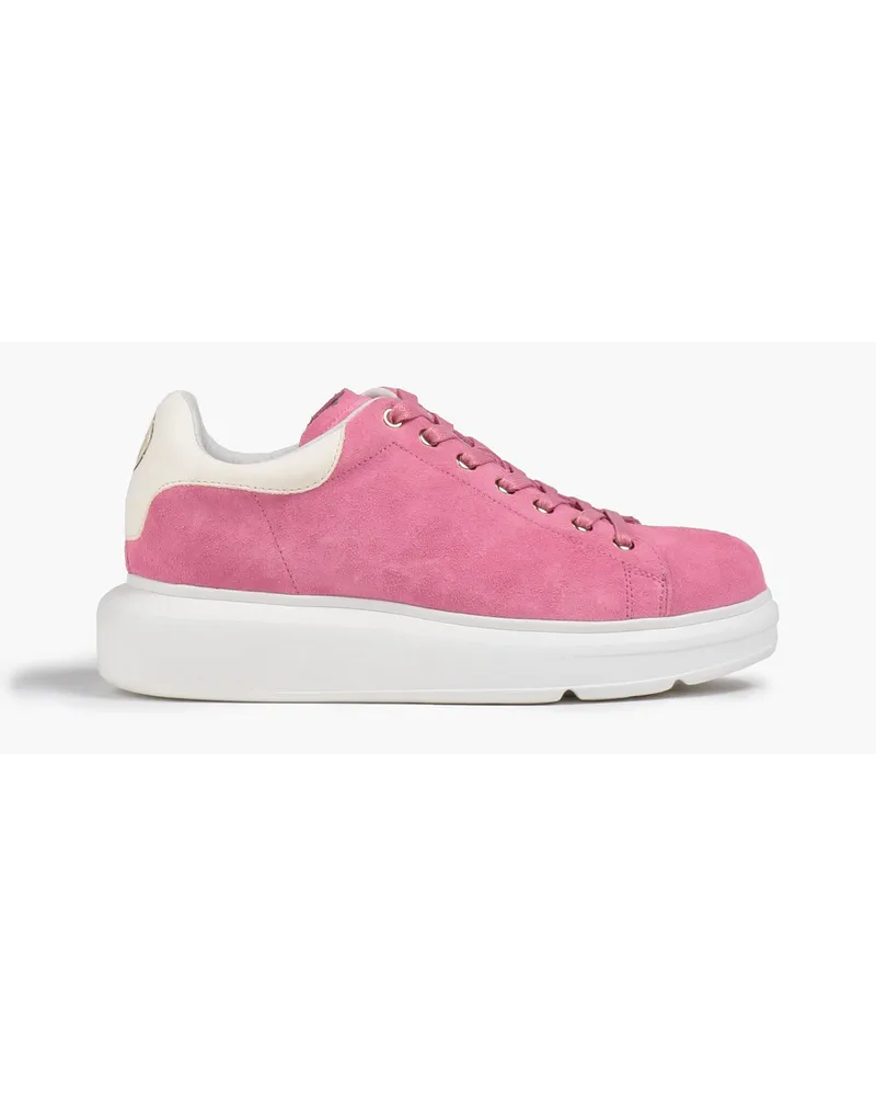 Australia Luxe Leen suede sneakers - Pink Pink