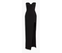 Tena strapless cady gown - Black