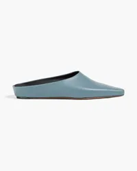 NEOUS Alba leather slippers - Blue Blue