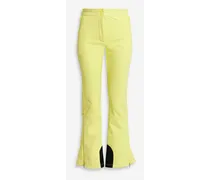 Bormio stretch tech-jersey ski pants - Yellow