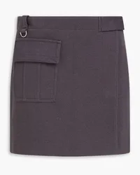 Acne Studios Jersey mini wrap skirt - Gray Gray