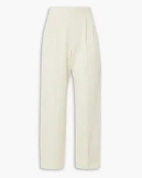 Joseph Thea stretch-cady tapered pants - White White