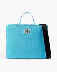 Dolce & Gabbana Knitted tote - Blue Blue