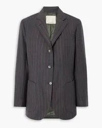 Giuliva Heritage Collection Andrea pinstriped wool blazer - Gray Gray