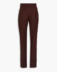 Jacquemus Le Pantalon twill slim-leg pants - Brown Brown