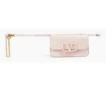VLOGO leather belt bag - Pink