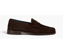 Lido suede loafers - Brown