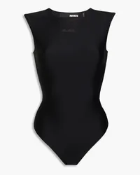 ROTATE Birger Christensen Embellished stretch-jersey bodysuit - Black Black