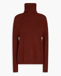 Autumn Cashmere Donegal cashmere turtleneck sweater - Red Red