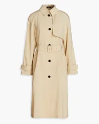 Theory Belted crepe trench coat - Neutral Neutral