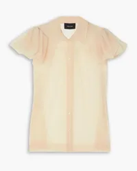 Simone Rocha Ruffled tulle shirt - Neutral Neutral