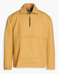 Jacquemus Le Blouson cotton-canvas half-zip jacket - Neutral Neutral