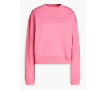 French cotton-terry sweatshirt - Pink