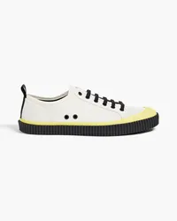 James Perse Color-block canvas sneakers - Gray Gray