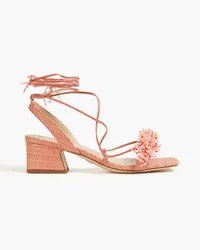 Sam Edelman Walda bead-embellished woven sandals - Orange Orange