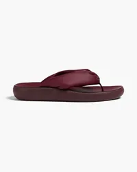 Ancient Greek Sandals Charisma faux leather platform sandals - Burgundy Burgundy