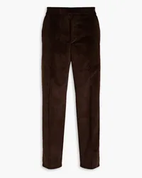 Dunhill Cotton-corduroy pants - Brown Brown