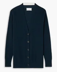 Maison Margiela Wool-blend cardigan - Blue Blue