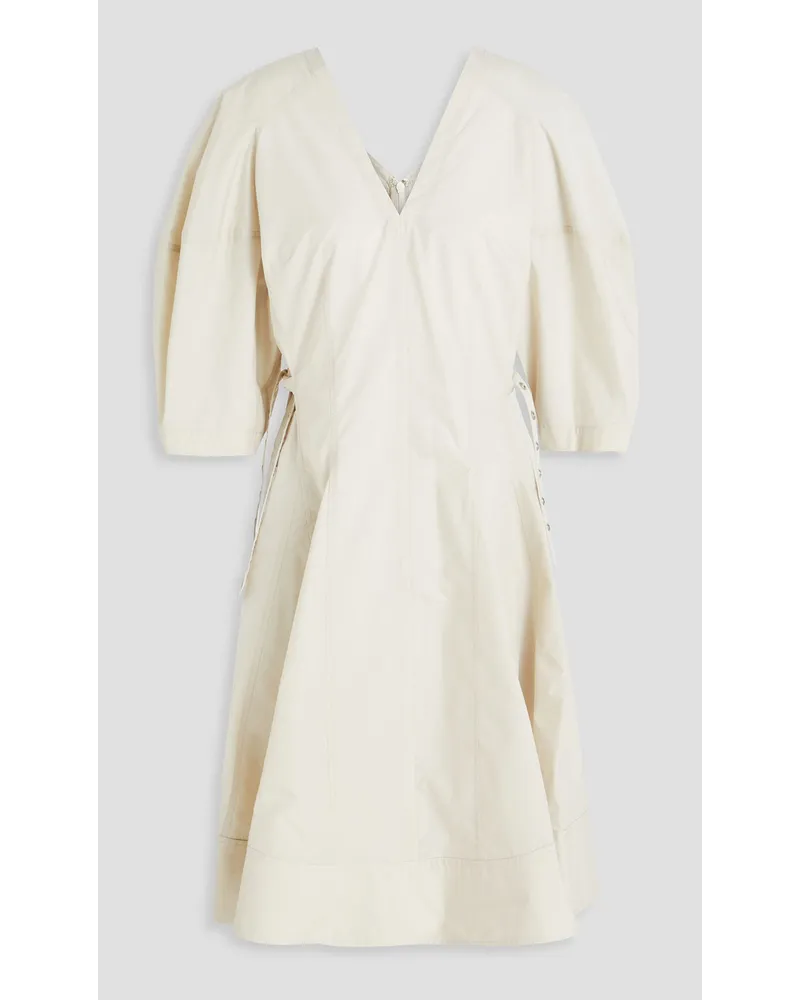 3.1 phillip lim Cotton-poplin dress - White White