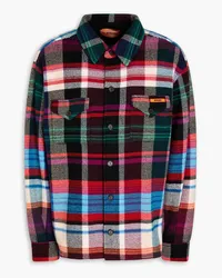 Missoni Checked wool and cotton-blend overshirt - Multicolor Multicolor