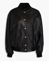 IRO Leather bomber jacket - Black Black