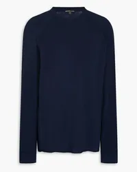 James Perse Linen-blend sweater - Blue Blue