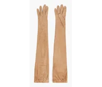 Nubuck gloves - Neutral