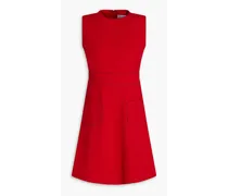 Crepe mini dress - Red