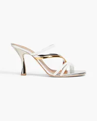 Malone Souliers Tami metallic leather sandals - Metallic Metallic