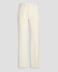 Jacquemus Feijoa linen-blend canvas pants - White White