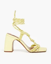 Zimmermann Knotted cord sandals - Yellow Yellow