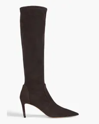 Stuart Weitzman Suede knee boots - Gray Gray