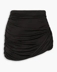 GAUGE81 Kanda ruched jersey mini skirt - Black Black