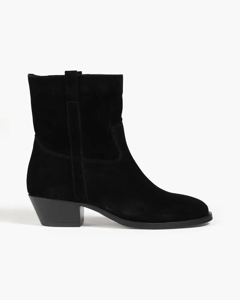 Chester suede ankle boots - Black