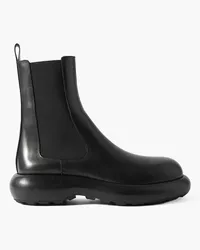 Jil Sander Leather Chelsea boots - Black Black