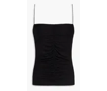 Ruched jersey camisole - Black