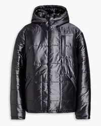 Kitsuné Quilted shell hooded jacket - Gray Gray