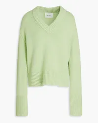 Lisa Yang Ribbed cashmere sweater - Green Green