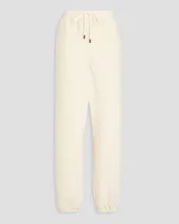 Gentryportofino Brushed wool track pants - White White