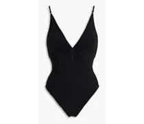Ruched swimsuit - Black