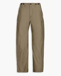 Rag & Bone Jones button-detailed cotton-canvas pants - Neutral Neutral