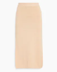 Equipment Volonne cotton midi skirt - Orange Orange